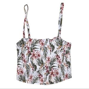 Abercrombie & Fitch Woman’s Floral Elastic Cami Top